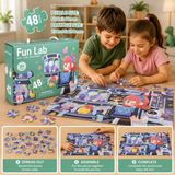 48 Pcs Educational Jigsaw Puzzle for Kids – Floor Puzzle