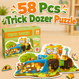 58 Pcs Construction Vehicle Floor Puzzle for Kids