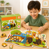 58 Pcs Construction Vehicle Floor Puzzle for Kids