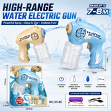 High-Range Electric Water Gun for Kids – USB Rechargeable Blaster