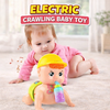 Electric Crawling Baby Toy with Music for Infants (6-15 Months)