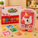 Animal Sliding Puzzle Board Game for Kids