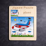 Wooden Jigsaw Puzzle Board for Kids – Random Design