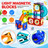 Castle Lighting Magnetic Building Blocks for Kids – 76 Pcs