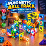 Castle Lighting Magnetic Building Blocks for Kids – 76 Pcs