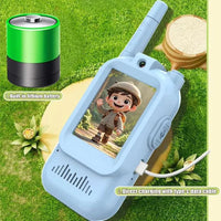 Cute 2pcs rechargeable walkie talkie toy