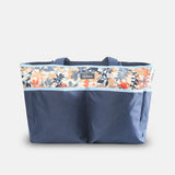 Tinnies Diaper Bag Set – Blue (3-Piece with Bottle Holder)