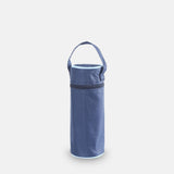 Tinnies Diaper Bag Set – Blue (3-Piece with Bottle Holder)