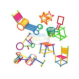 101 Pcs Stick Building Blocks Set – DIY Construction Toy for Kids