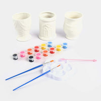 DIY Porcelain Cup Painting Kit for Kids | Creative Arts & Crafts Set