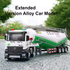 Diecast Large Cement Semi-Trailer Truck – 17.5-Inch Model