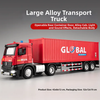 Diecast Large Global Transport Truck – 16-Inch Model