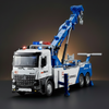 Diecast Police Rescue Tow Truck – 12-Inch Model