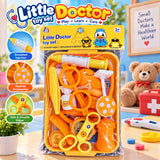 Doctor Play Toy Set for Kids – Pretend Medical Tray Kit