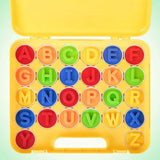 26 Pcs Alphabet Matching Eggs – Shape & Color Sorting Toy for Kids