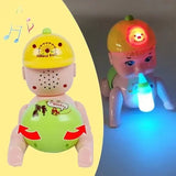 Electric Crawling Baby Toy with Music for Infants (6-15 Months)