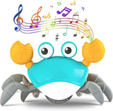 Electric Crawling Crab Toy with Lights &amp; Music for Kids