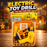 3-in-1 Kids Adventure Toy Bundle – Drill, Figure & Foam Rocket Set