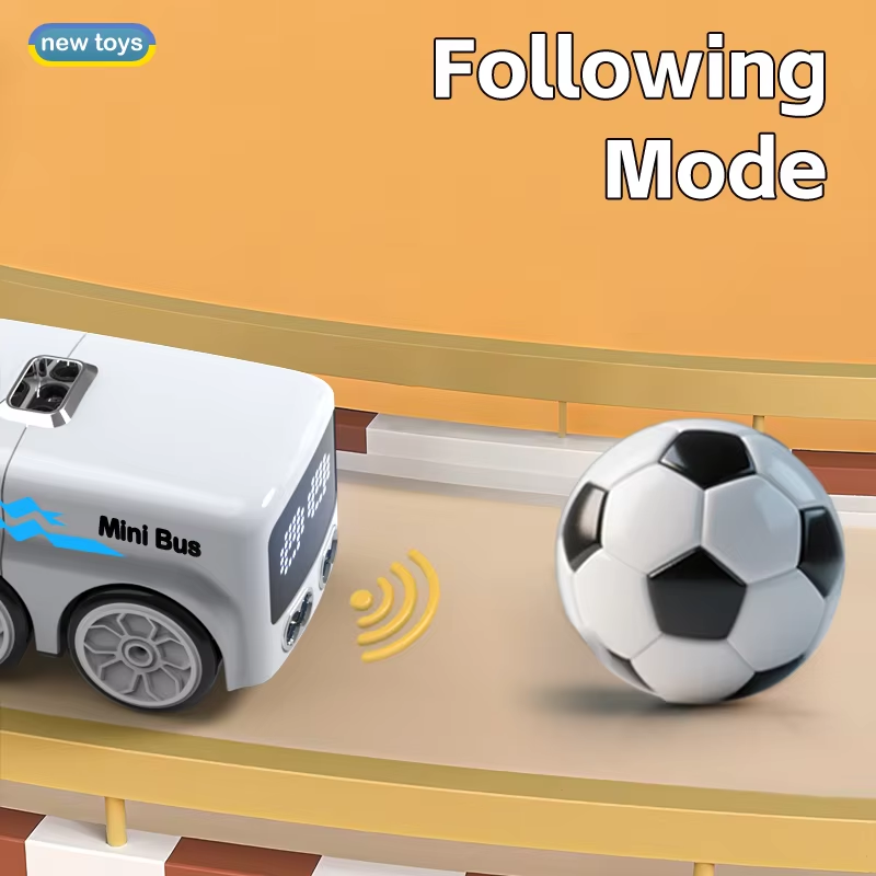 RC mini bus follow the pattern mode