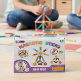 Flexible Magnetic Tube Building Blocks (36 Pieces)