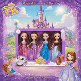 4-in-1 Princess Dress-Up Doll with Interchangeable Outfits