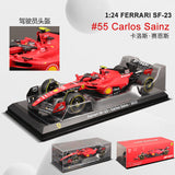 Ferrari SF-23 F1 Diecast Model Car – 1:24 Scale Collectible
