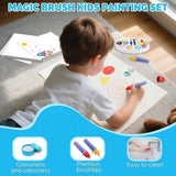 Magic Light Brush Mess-Free Drawing Set for Kids