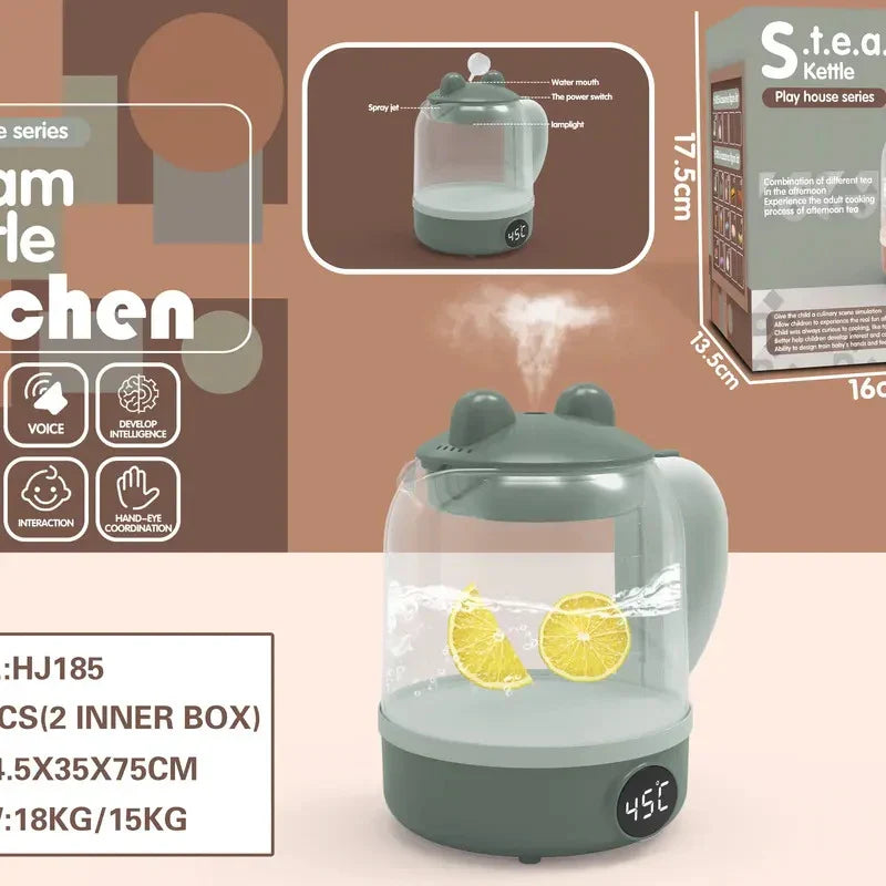 Kids kitchen appliance toy set - mixer and juicer detail