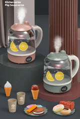 Kids Kitchen Appliance Toy Set – 4-in-1 Battery Operated Play Set