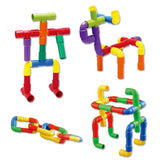 Pipe Blocks Building Set for Kids - Interlocking STEM Construction Toy