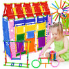 Sticks Block Set for Kids – 246 Pcs Flexible Building Toy