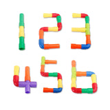 Pipe Blocks Building Set for Kids - Interlocking STEM Construction Toy