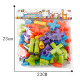 Pipe Blocks Building Set for Kids - Interlocking STEM Construction Toy