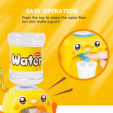 Duck Water Dispenser Toy for Kids – Push-Button Drinking Fountain