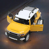 Toyota FJ Cruiser Diecast Model Car – Openable Doors, Light & Sound