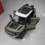 Diecast Land Rover Defender 110 Car – Light & Sound