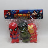 Avenger Theme Chuchu Rattle Pack of 3 for Babies