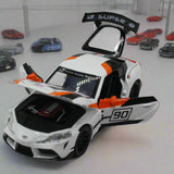 Diecast Toyota Supra GT4 Model Car with Light & Sound