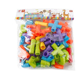 Pipe Blocks Building Set for Kids - Interlocking STEM Construction Toy