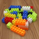 Colorful Building Blocks Bucket – 55 Pieces for Kids