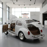 Volkswagen Beetle Diecast Car – Black with Light &amp; Sound