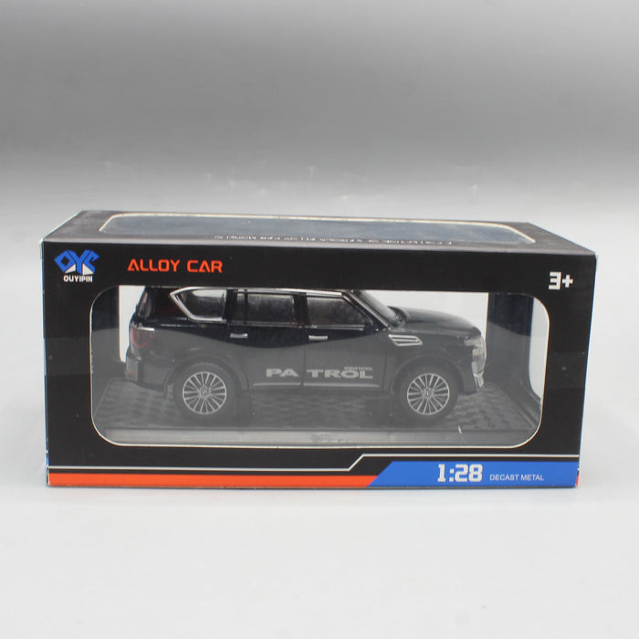 Diecast Nissan Patrol Car – 1:28 Scale with Light & Sound