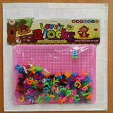 DIY Alphabet Building Blocks Set – 182 Pieces