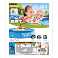 INTEX EasySet Pool 8ft for Kids | Inflatable Family Pool