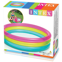 INTEX Rainbow Baby Pool 2.8ft | Toddler Pool