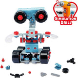 Junior Building Blocks Set with Simulation Drill – 286 Pcs