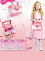 41-Piece Kids Pretend Makeup Kit for Girls