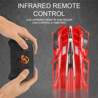 RC Stunt Car Wall Climber with LED Lights 360 Degree Rotation Pakistan