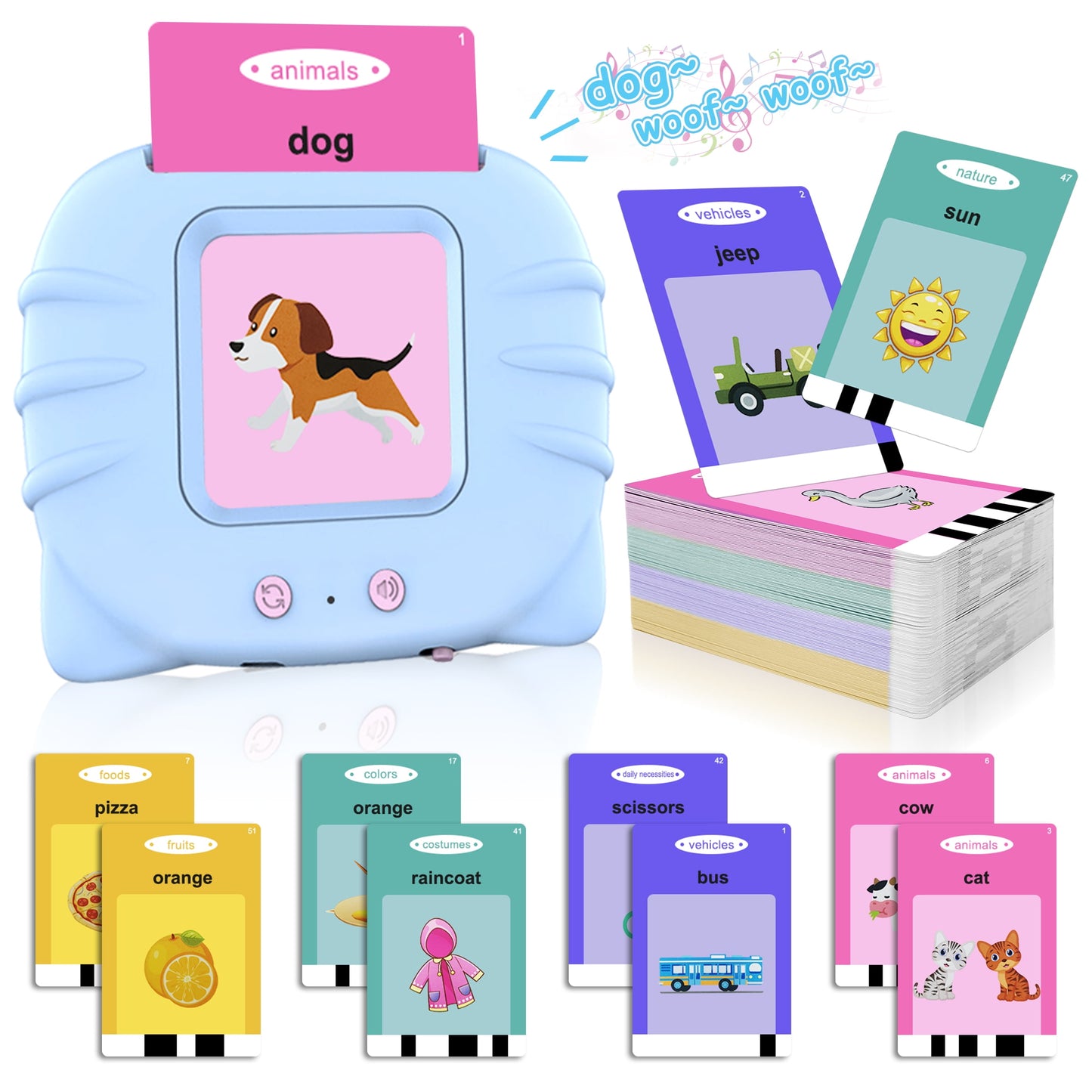 Talking Flash Cards Learning Machine educational toy for kids Pakistan