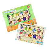 Wooden Magnetic Color Maze for Kids